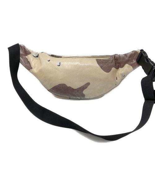 SUPREME（シュプリーム）SUPREME (シュプリーム) LEATHER WAIST BAG ブラウンの古着・服飾アイテム
