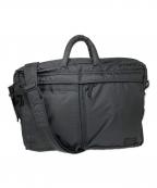 HEAD PORTERヘッドポーター）の古着「BLACK BEAUTY 2WAYブリーフケース」｜ブラック