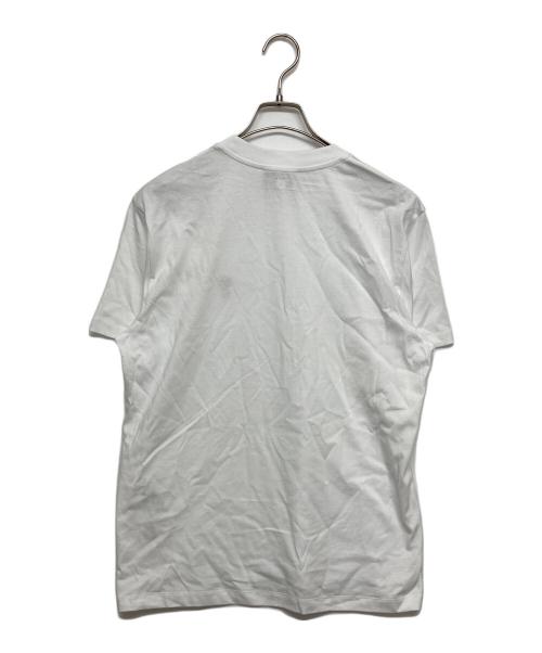 AMI Alexandre Mattiussi（アミアレクサンドルマテュッシ）AMI Alexandre Mattiussi (アミアレクサンドルマテュッシ) ワンポイントクルーネック半袖 Tシャツ ホワイト サイズ:SIZE M 未使用品の古着・服飾アイテム