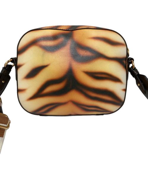 STELLA McCARTNEY（ステラマッカートニー）STELLA McCARTNEY (ステラマッカートニー) ロゴ カメラ クロスボディ バッグ ブラウンの古着・服飾アイテム