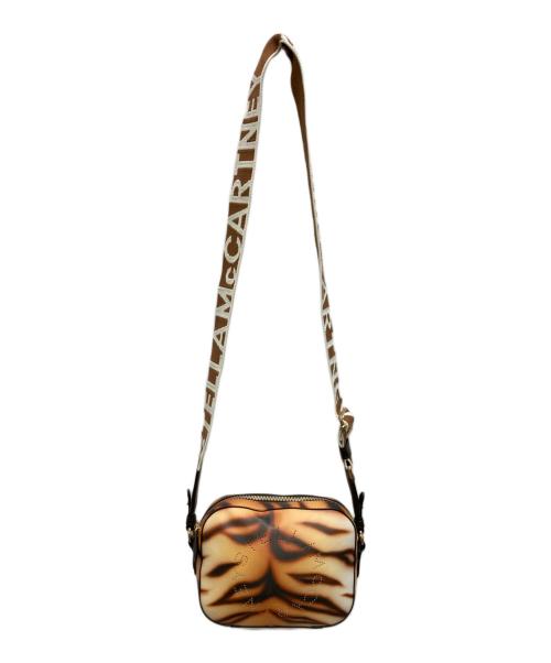 STELLA McCARTNEY（ステラマッカートニー）STELLA McCARTNEY (ステラマッカートニー) ロゴ カメラ クロスボディ バッグ ブラウンの古着・服飾アイテム