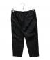 MARKAWARE (マーカウェア) FLAT TAPERED EASY TROUSERS ブラック サイズ:SIZE 2：14000円