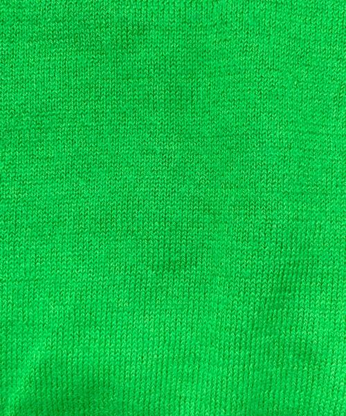 cash&barba（キャッシュ&バルバ）cash&barba (キャッシュ&バルバ) ウーステッドカシミヤ 150 クルーネック V グリーン サイズ:SIZE　1の古着・服飾アイテム