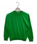 cash&barba（キャッシュ&バルバ）の古着「ウーステッドカシミヤ 150 クルーネック V」｜グリーン