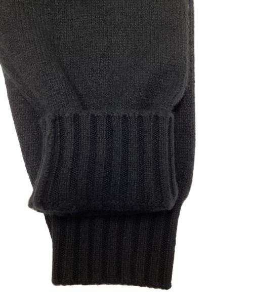 cash&barba（キャッシュ&バルバ）cash&barba (キャッシュ&バルバ) キャッシュベイビー カシミヤタートルネックニット ブラック サイズ:SIZE 2の古着・服飾アイテム