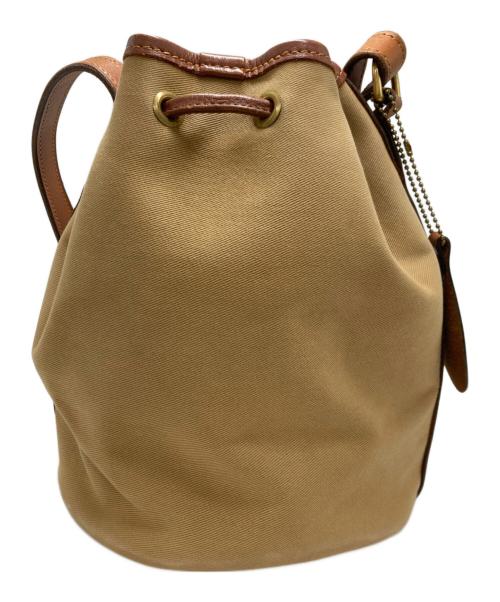 brady（ブレディ）Brady (ブレディ) 巾着ショルダーバッグ ブラウンの古着・服飾アイテム