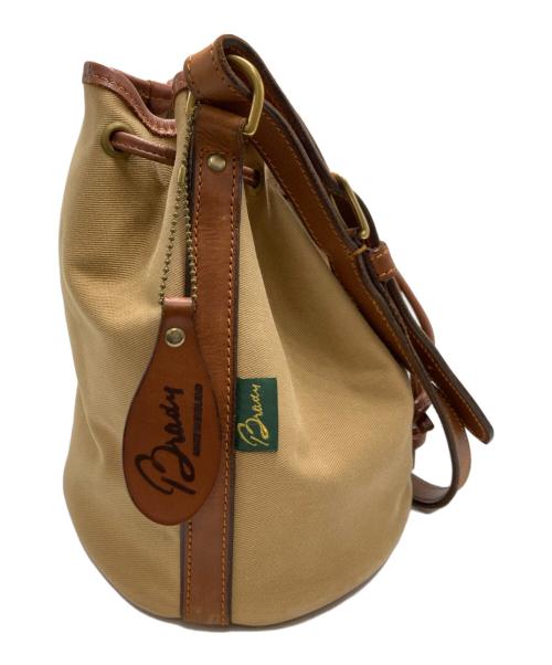 brady（ブレディ）Brady (ブレディ) 巾着ショルダーバッグ ブラウンの古着・服飾アイテム