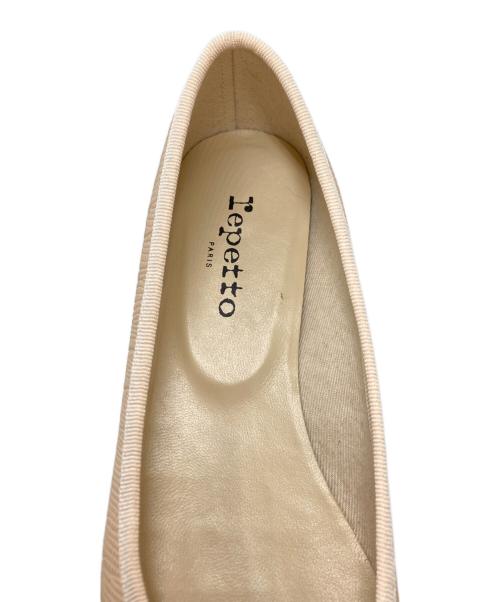 repetto（レペット）repetto (レペット) ポインテッドトゥフラットパンプス アイボリー サイズ:SIZE 36 1/2の古着・服飾アイテム