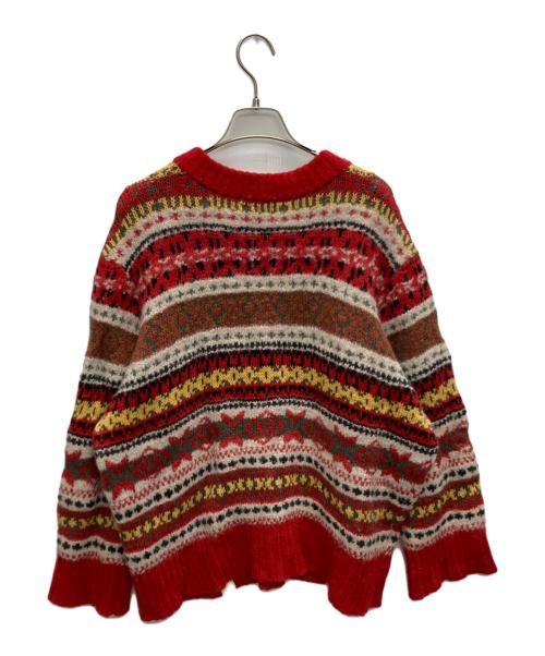 Vivienne Westwood man（ヴィヴィアン ウェストウッド マン）Vivienne Westwood man (ヴィヴィアン ウェストウッド マン) ウールニット レッド サイズ:Fの古着・服飾アイテム