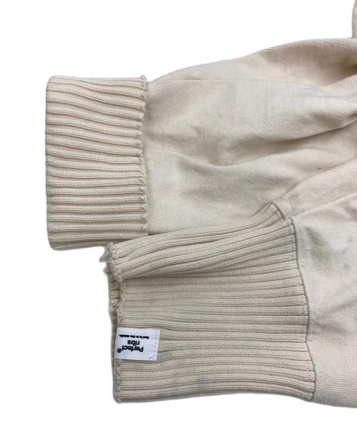 Perfect ribs（パーフェクトリブス）Perfect ribs (パーフェクトリブス) A LOVE MOVEMENT (アラブモーメント) Basic Long Sleeve T Shirt ベージュ サイズ:XLの古着・服飾アイテム