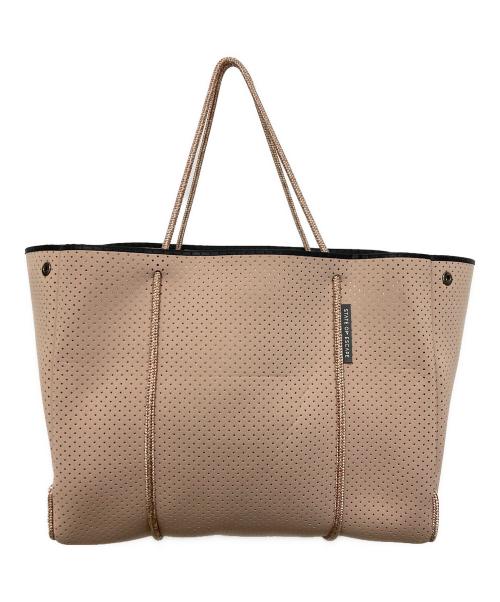 STATE OF ESCAPE（ステイトオブエスケープ）STATE OF ESCAPE (ステイトオブエスケープ) マイクロメッシュトートバッグ ベージュ サイズ:実寸サイズをご参照下さい。の古着・服飾アイテム