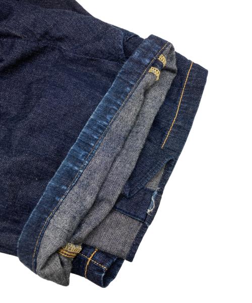 MIHARA YASUHIRO（ミハラヤスヒロ）MIHARA YASUHIRO (ミハラヤスヒロ) シャツ巻きドッキングデニムパンツ インディゴ サイズ:SIZE 46の古着・服飾アイテム