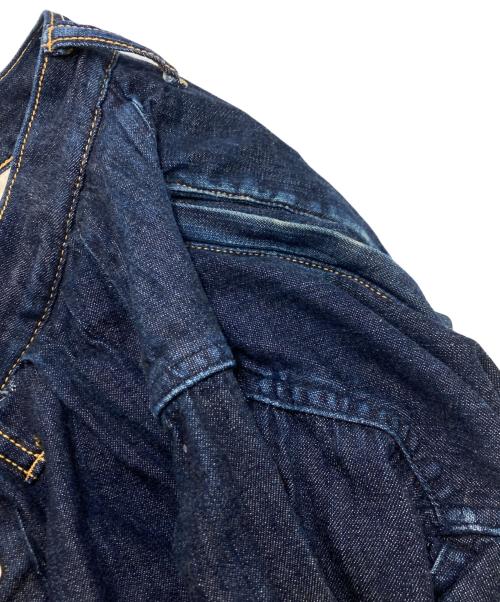 MIHARA YASUHIRO（ミハラヤスヒロ）MIHARA YASUHIRO (ミハラヤスヒロ) シャツ巻きドッキングデニムパンツ インディゴ サイズ:SIZE 46の古着・服飾アイテム