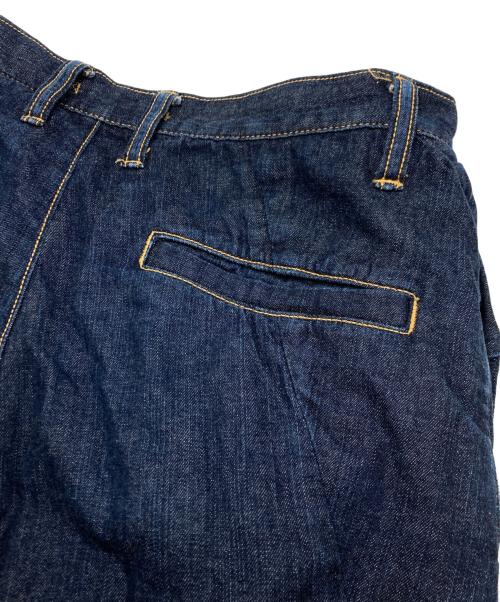 MIHARA YASUHIRO（ミハラヤスヒロ）MIHARA YASUHIRO (ミハラヤスヒロ) シャツ巻きドッキングデニムパンツ インディゴ サイズ:SIZE 46の古着・服飾アイテム