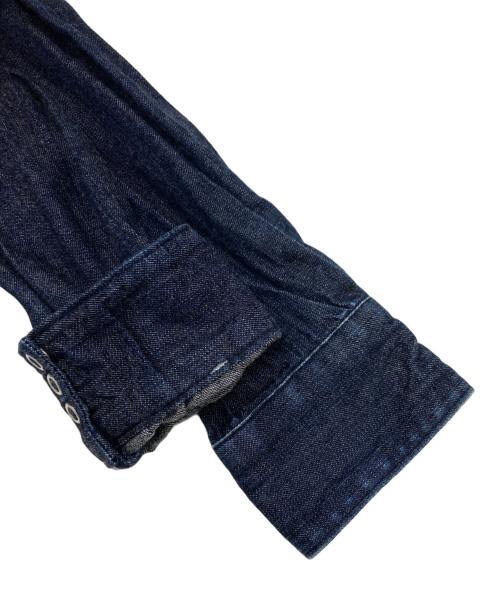 MIHARA YASUHIRO（ミハラヤスヒロ）MIHARA YASUHIRO (ミハラヤスヒロ) シャツ巻きドッキングデニムパンツ インディゴ サイズ:SIZE 46の古着・服飾アイテム