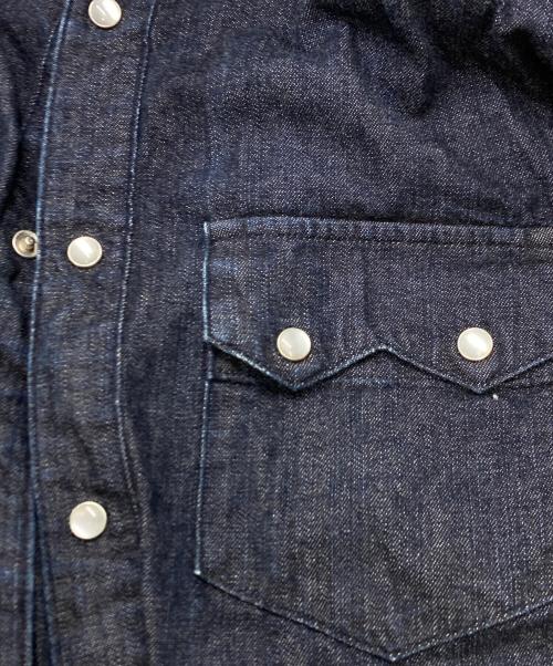 MIHARA YASUHIRO（ミハラヤスヒロ）MIHARA YASUHIRO (ミハラヤスヒロ) シャツ巻きドッキングデニムパンツ インディゴ サイズ:SIZE 46の古着・服飾アイテム