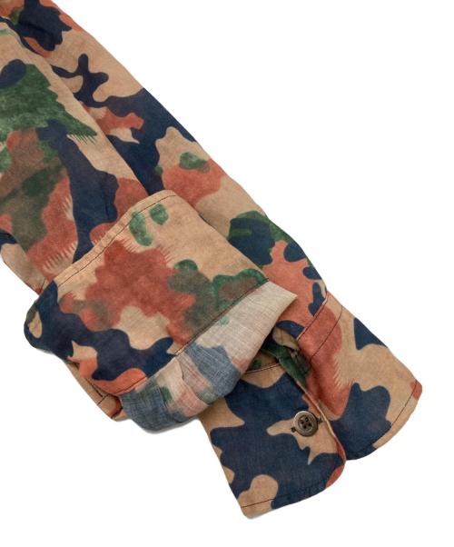 DRIES VAN NOTEN（ドリスヴァンノッテン）DRIES VAN NOTEN (ドリスヴァンノッテン) 総柄ロングシャツ マルチカラー サイズ:SIZE 46の古着・服飾アイテム