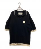 Onitsuka Tiger×ANDREA POMPILIOオニツカタイガー×アンドレアポンピリオ）の古着「Long Polo Shirt」｜ブラック