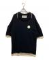 Onitsuka Tiger（オニツカタイガー）の古着「Long Polo Shirt」｜ブラック