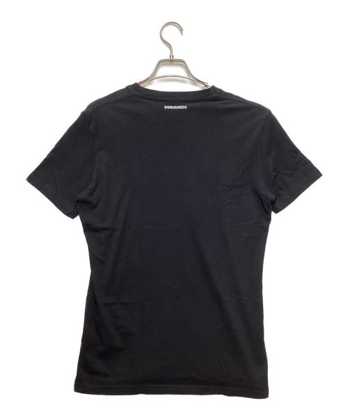 DSQUARED2（ディースクエアード）DSQUARED2 (ディースクエアード) ブレイブキッドTシャツ ブラック サイズ:16Aの古着・服飾アイテム