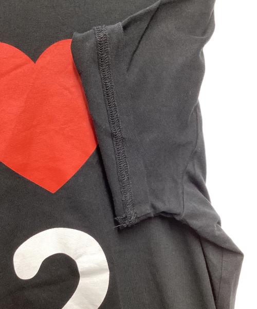 DSQUARED2（ディースクエアード）DSQUARED2 (ディースクエアード) ブレイブキッドTシャツ ブラック サイズ:16Aの古着・服飾アイテム