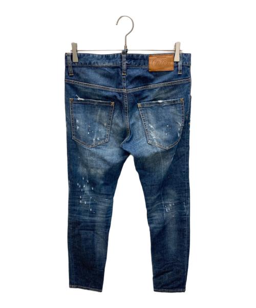 DSQUARED2（ディースクエアード）DSQUARED2 (ディースクエアード) Skater Jean インディゴ サイズ:SIZE 42の古着・服飾アイテム