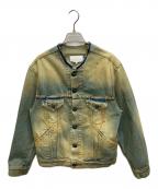 Maison Margielaメゾンマルジェラ）の古着「Decortique カラー デニム ジャケット」｜インディゴ