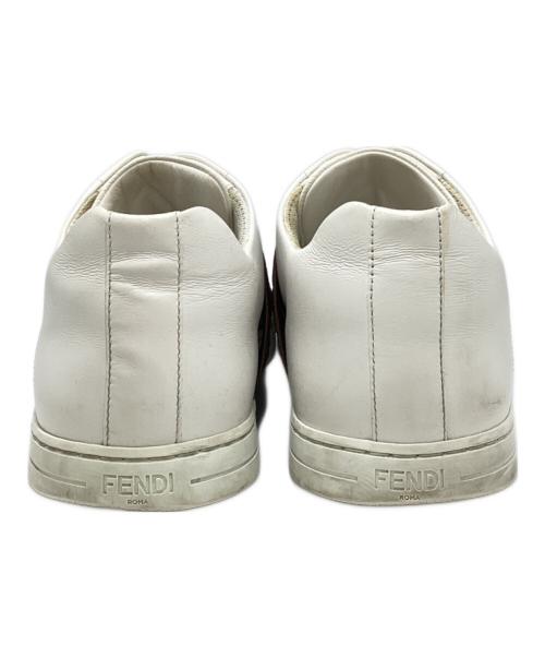 FENDI（フェンディ）FENDI (フェンディ) スリッポンスニーカー ホワイト サイズ:SIZE 7の古着・服飾アイテム
