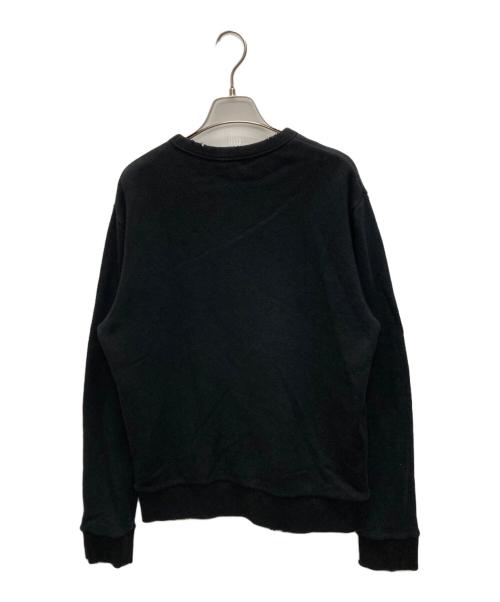 GUCCI（グッチ）GUCCI (グッチ) ダメージ加工プリントスウェット ブラック サイズ:SIZE Sの古着・服飾アイテム