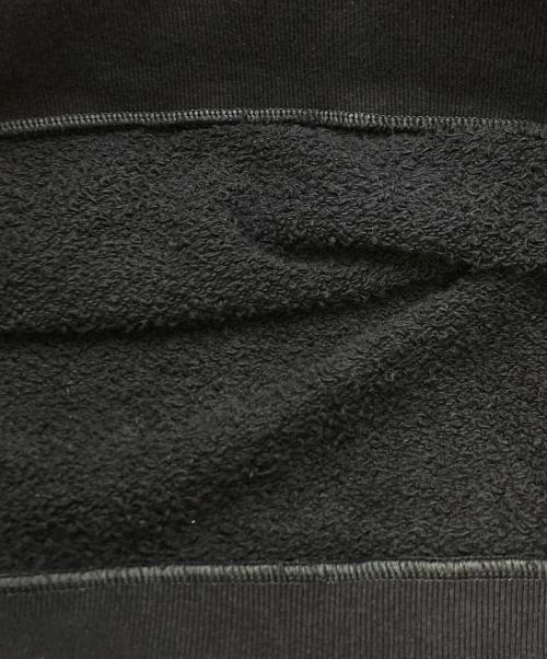 GUCCI（グッチ）GUCCI (グッチ) ダメージ加工プリントスウェット ブラック サイズ:SIZE Sの古着・服飾アイテム