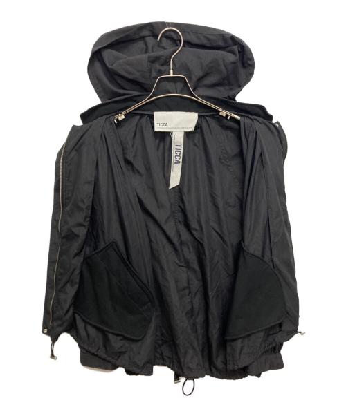 ticca（ティッカ）TICCA (ティッカ) モッズコート ブラック サイズ:SIZE Freeの古着・服飾アイテム