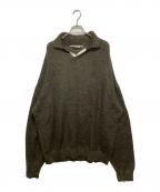 Name.ネーム）の古着「MOHAIR SKIPPER PULL OVER」｜グレー