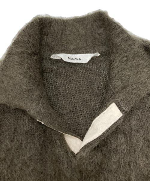 Name.（ネーム）Name. (ネーム) MOHAIR SKIPPER PULL OVER グレー サイズ:SIZE　3の古着・服飾アイテム