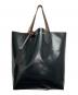 MARNI（マルニ）の古着「PVCショッピングバッグ」｜ブラック×ブルー