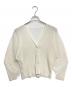 PLEATS PLEASE（プリーツプリーズ）の古着「プリーツカーディガン」｜ホワイト