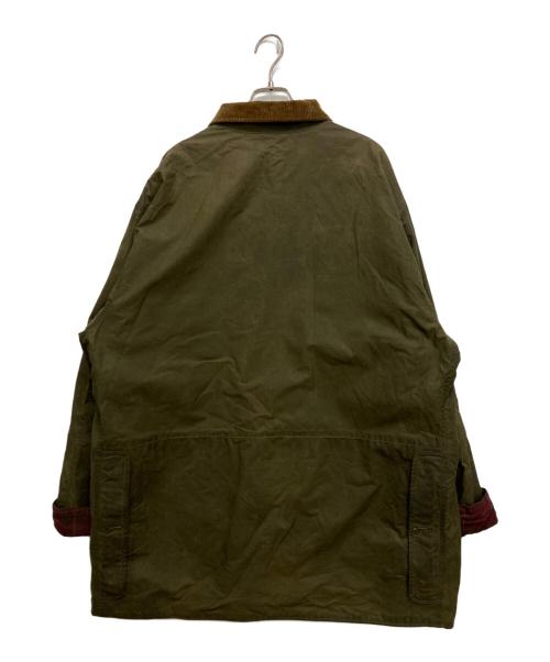 POLO RALPH LAUREN（ポロ・ラルフローレン）POLO RALPH LAUREN (ポロ・ラルフローレン) 90`Ｓ オイルドジャケット カーキ サイズ:SIZE XLの古着・服飾アイテム