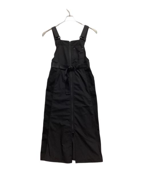 A + TOKYO（エープラス トウキョウ）A + TOKYO (エープラス トウキョウ) フロントファスナーナイロンジャンスカ ブラック サイズ:SIZE 2の古着・服飾アイテム