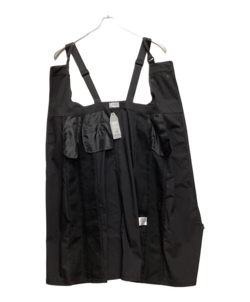 A + TOKYO（エープラス トウキョウ）A + TOKYO (エープラス トウキョウ) フロントファスナーナイロンジャンスカ ブラック サイズ:SIZE 2の古着・服飾アイテム