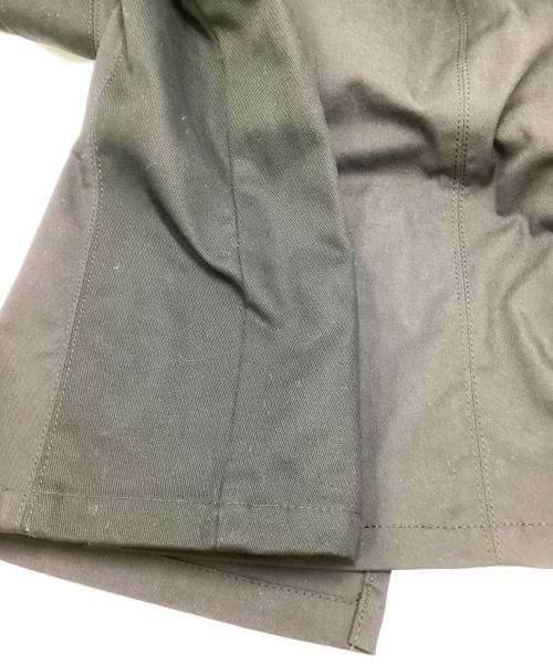 A + TOKYO（エープラス トウキョウ）A + TOKYO (エープラス トウキョウ) フロントファスナーナイロンジャンスカ ブラック サイズ:SIZE 2の古着・服飾アイテム