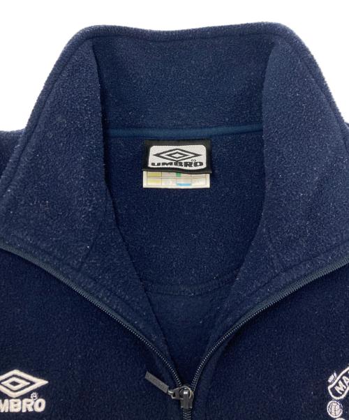 UMBRO（アンブロ）UMBRO (アンブロ) ハーフジップフリースジャケット ネイビー サイズ:SIZE Lの古着・服飾アイテム