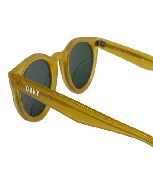 DKNY（ダナキャランニューヨーク）DKNY (ダナキャランニューヨーク) サングラス イエローの古着・服飾アイテム