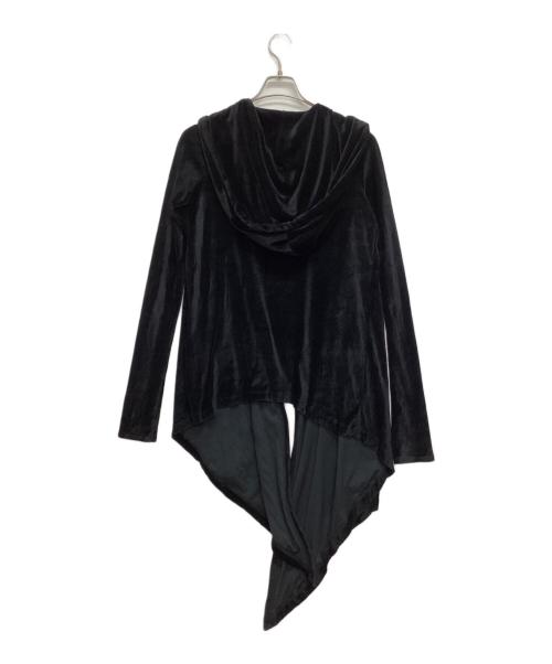 L.G.B（ルグランブルー）L.G.B (ルグランブルー) ベロアパーカー ブラック サイズ:SIZE 0の古着・服飾アイテム