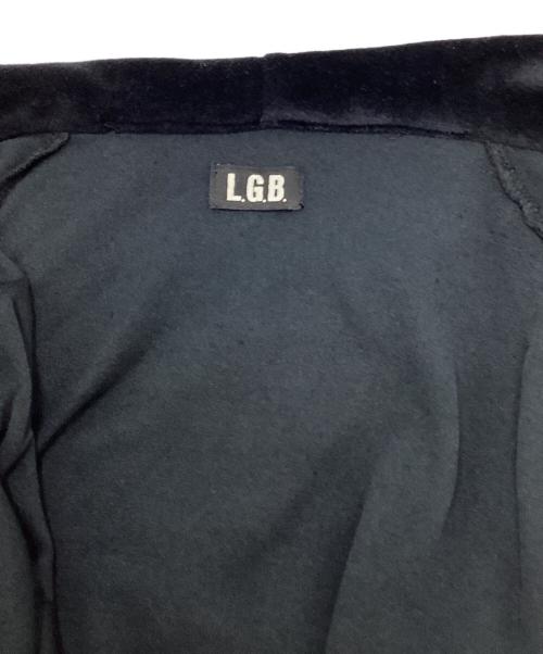 L.G.B（ルグランブルー）L.G.B (ルグランブルー) ベロアパーカー ブラック サイズ:SIZE 0の古着・服飾アイテム