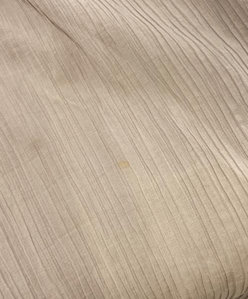 ISSEY MIYAKE（イッセイミヤケ）ISSEY MIYAKE (イッセイミヤケ) プリーツパンツ ベージュ サイズ:SIZE 2の古着・服飾アイテム