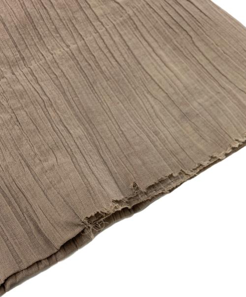 ISSEY MIYAKE（イッセイミヤケ）ISSEY MIYAKE (イッセイミヤケ) プリーツパンツ ベージュ サイズ:SIZE 2の古着・服飾アイテム