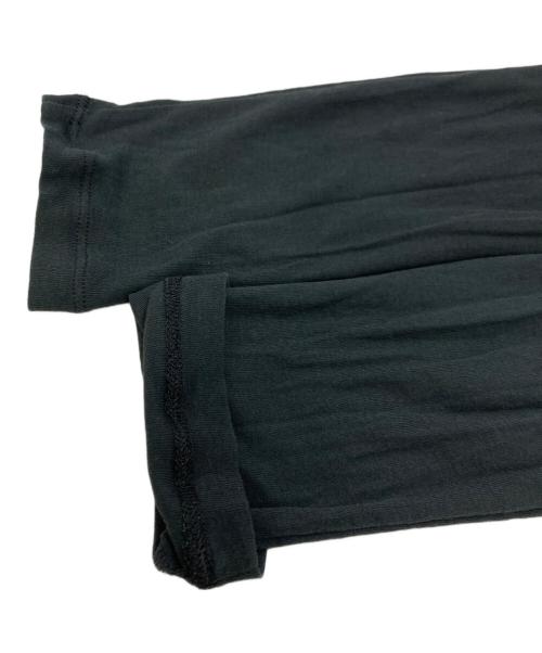 MIU MIU（ミュウミュウ）MIU MIU (ミュウミュウ) ロゴパッチカットソー グレー サイズ:XSの古着・服飾アイテム