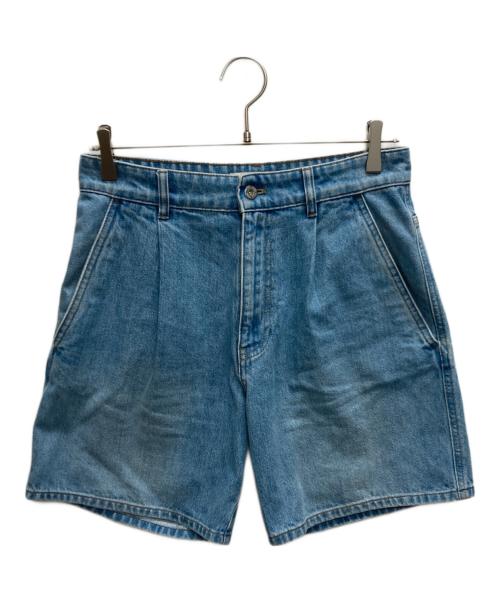 MIU MIU（ミュウミュウ）MIU MIU (ミュウミュウ) デニムハーフパンツ インディゴ サイズ:SIZE 38の古着・服飾アイテム