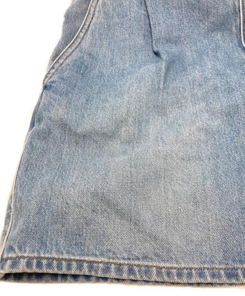 MIU MIU（ミュウミュウ）MIU MIU (ミュウミュウ) デニムハーフパンツ インディゴ サイズ:SIZE 38の古着・服飾アイテム