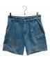MIU MIU（ミュウミュウ）の古着「デニムハーフパンツ」｜インディゴ