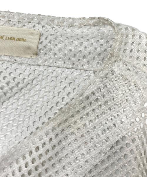 Aime Leon Dore（エメ レオン ドレ）Aime Leon Dore (エメ レオン ドレ) The Genesis Mesh Baseball Jersey/ベースボールシャツ ホワイト サイズ:SIZE Mの古着・服飾アイテム